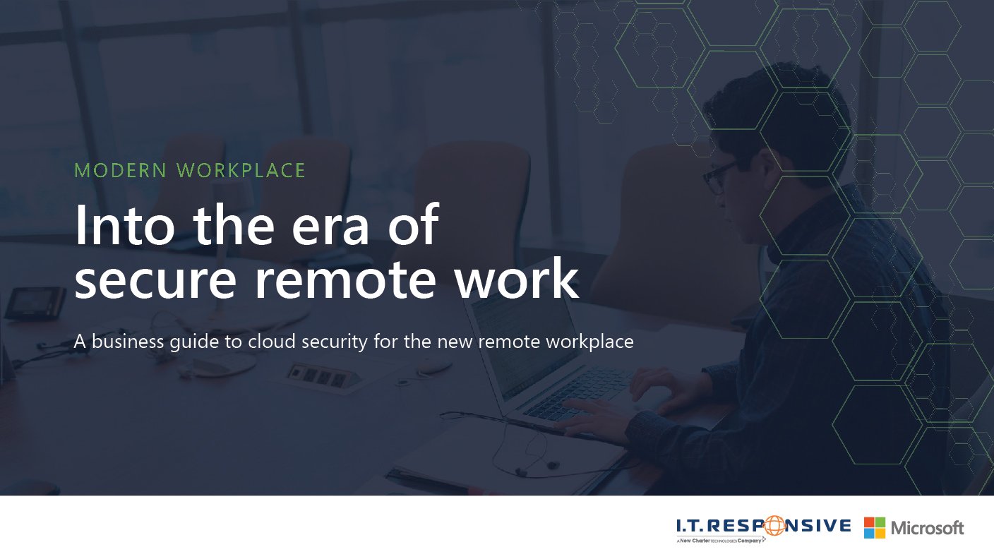 Into The Era of Secure Remote Work E-Book Cover Page-01